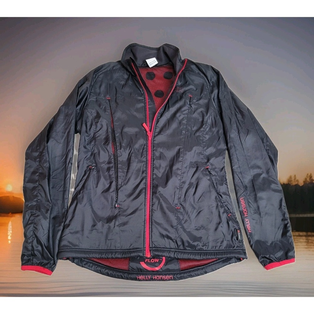 Helly Hansen H2Flow Insulated Jacket Women XS Polartec Vent Windbreaker Ripstop